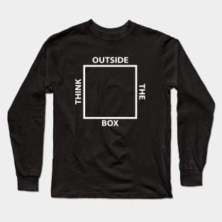 Think Outside The Box Long Sleeve T-Shirt